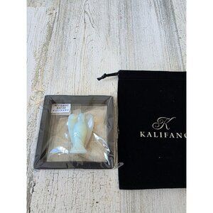 Kalifano moonstone‎ growth Angel cherub statue figurine